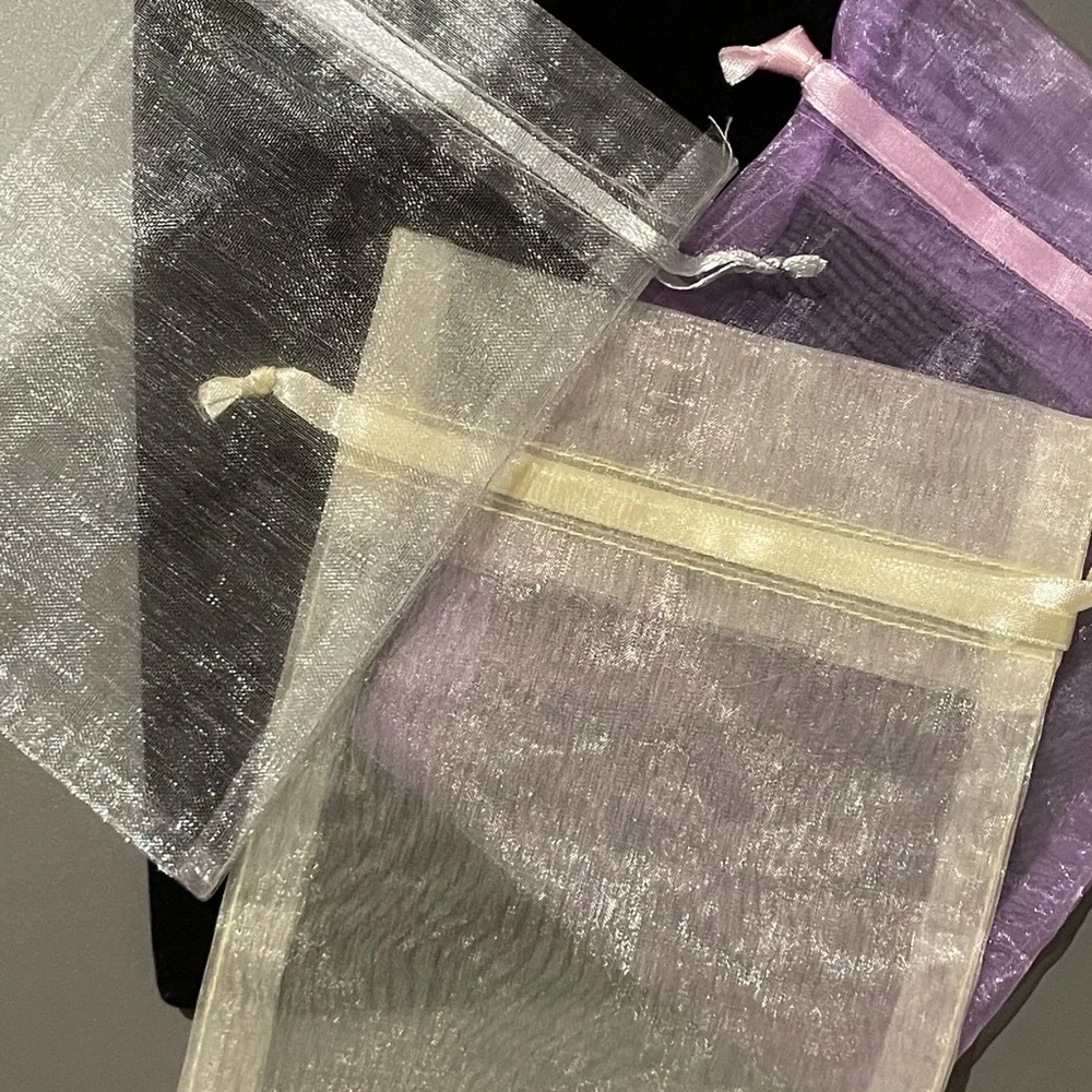 Natural Sage Amethyst Silver Plated Oval Pendant Light Purple 1.5” x .75” – NEW - Picture 7 of 7